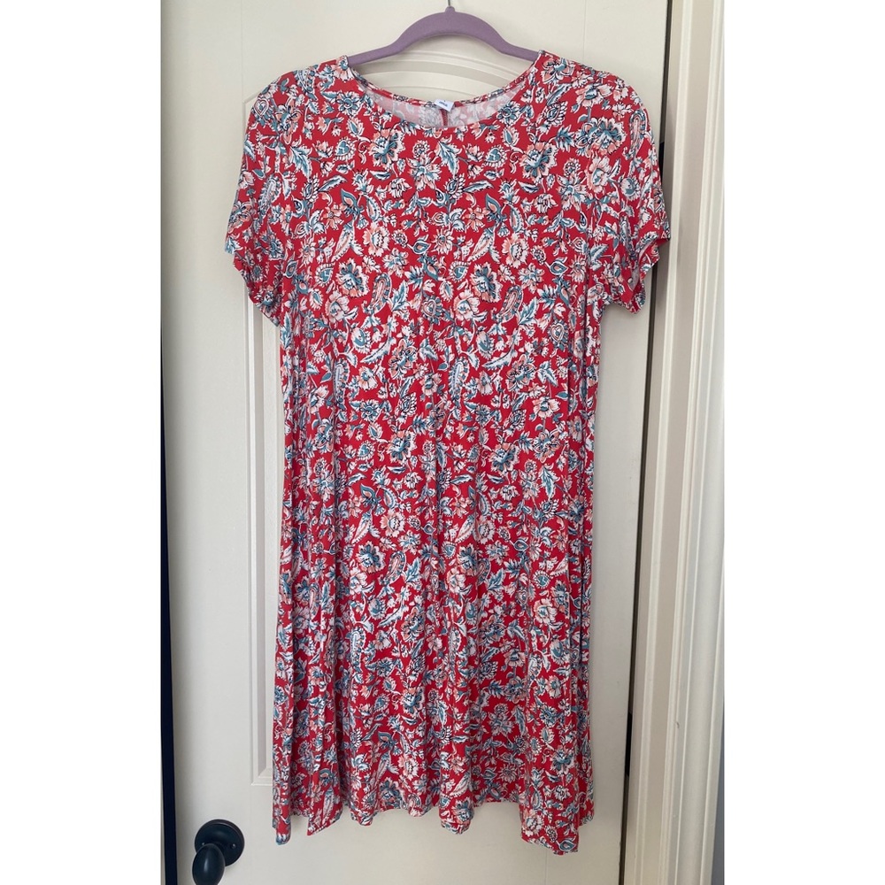 Old Navy Short Sleeve Swing Dress